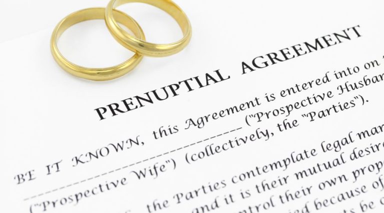 prenuptial agreement